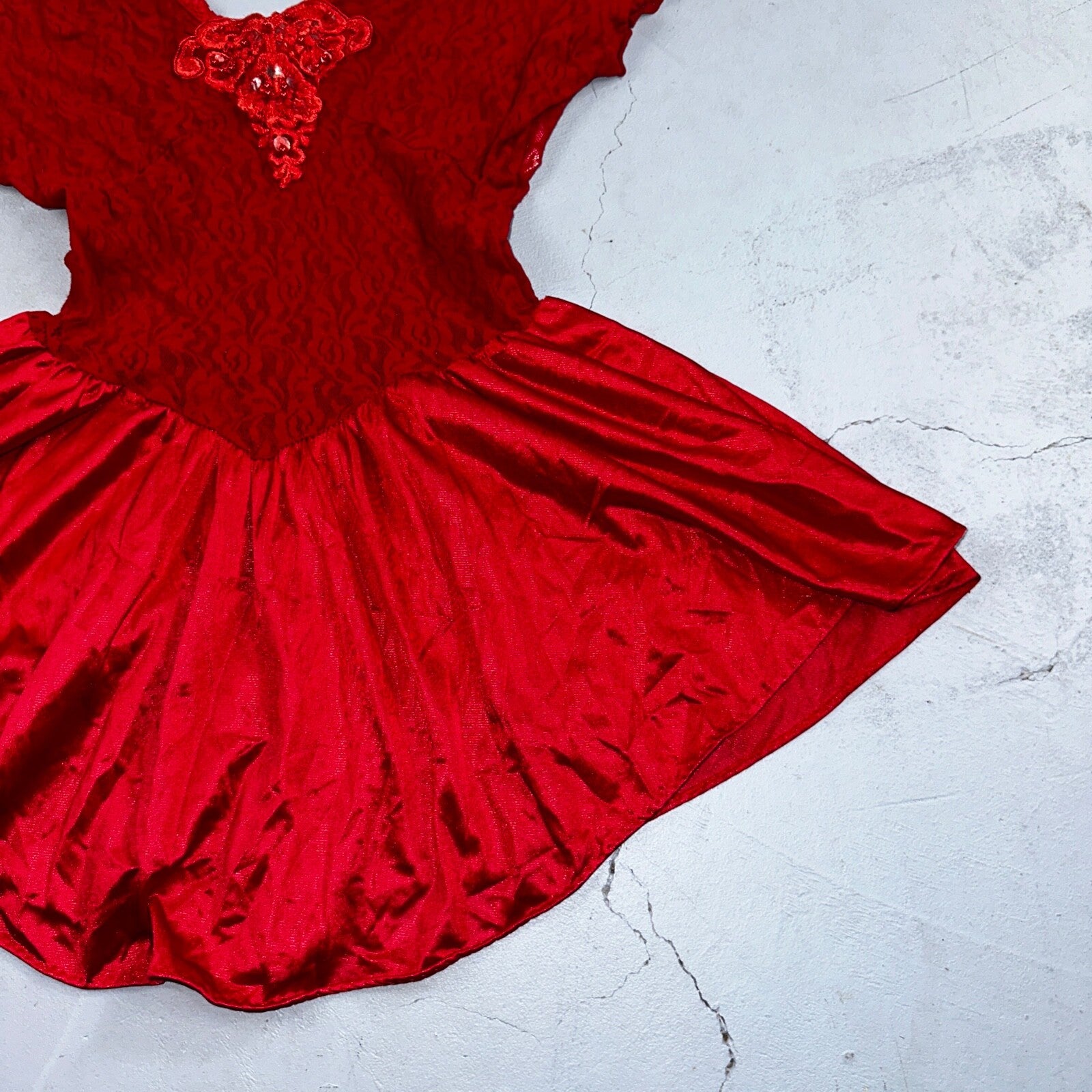 VTG Cinema Etoile 1970s Lingerie Slip Dress Sleepwear Full Sweep Nightgown Goth