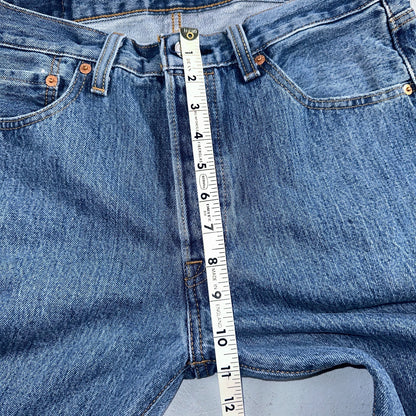 Levis 501 Vintage Y2K XX Straight Leg Jeans 32x32 Med Wash 2000s Act 32x31