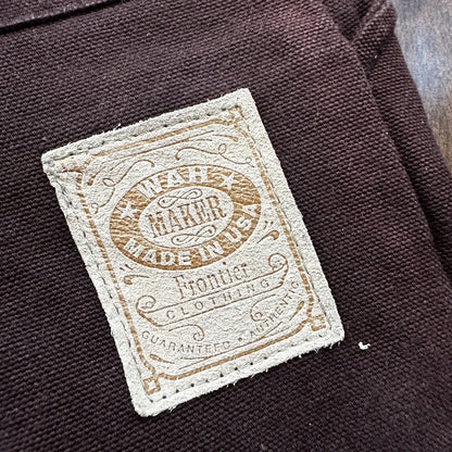 VTG Mens Frontier Maker USA Outdoor Pants Buckleback Cowboy 42 Brown Western