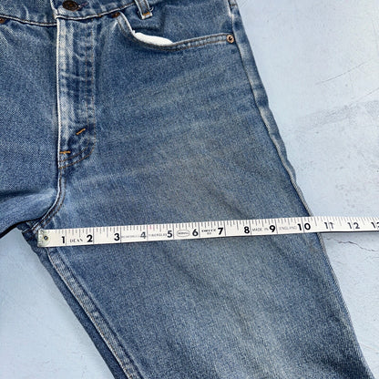 Levis 716 Vintage 80s USA Orange Tab Bootcut Flare Blue Bell Bottom Jeans 29x27