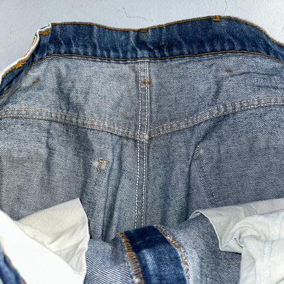 Levis 517 Vintage 80s USA Orange Tab Bootcut Flare Blue Worn Jeans Act 34x29