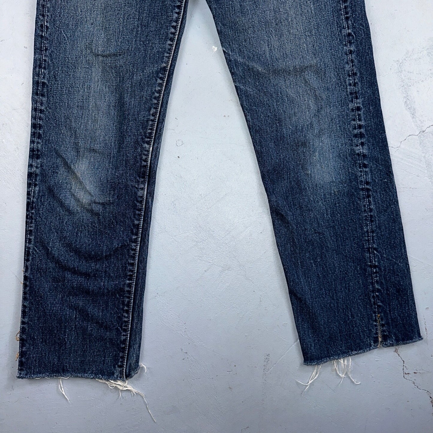 Vintage LEVIS 505 Jeans Big E 1960s Denim 28x28 USA 60s 501 502 Talon Zipper