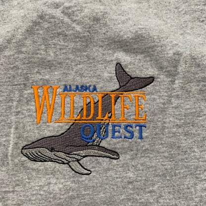 Alaska Wild Quest Whale Vintage T Shirt Shark Ocean Beach Travel Animals Love