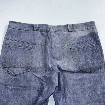 Vintage 1940s 50s WWII Korean US Navy Denim Dungarees Jeans Work Pants Trousers