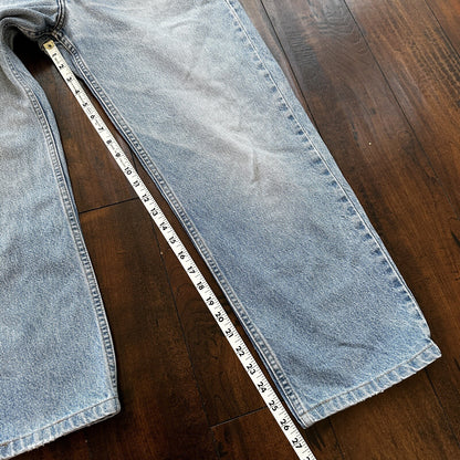 Levis Jeans Mens 34x30 Blue Relaxed Fit Straight Leg VTG 501 Denim Y2K 90s 32x26