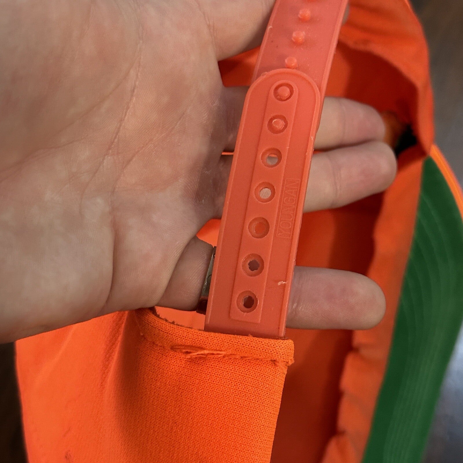 Fishing Funny Orange Vintage Hat Cap Snapback 80s Hunting Basic Simple