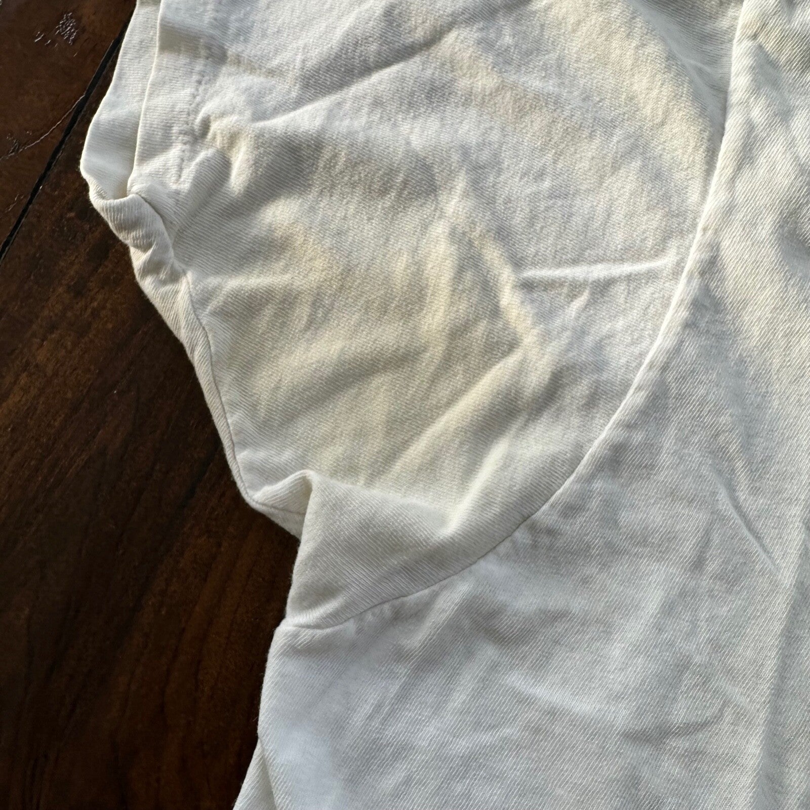 Crazy Print Thrashed Vintage T Shirt Rap Music Grunge Nirvana White 90s Skate