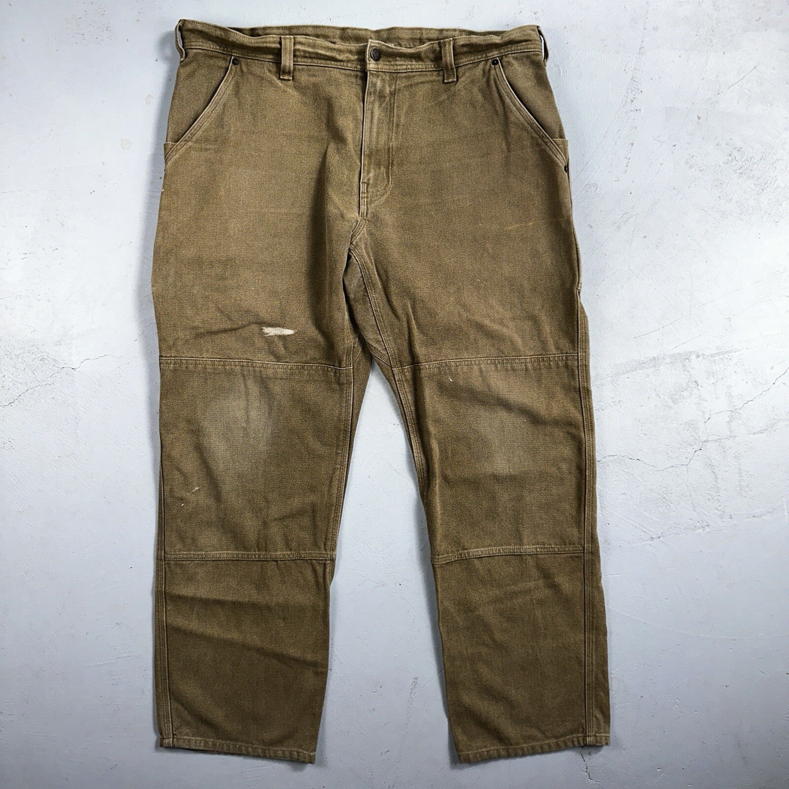Patagonia Iron Forge Hemp Canvas Double Knee Brown Pants Mens 38 X 31 55296 40