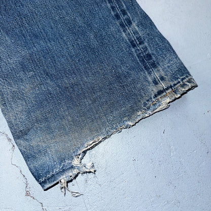 Levis 501 Vintage 70s SS Redline Selvedge USA XX Jeans Med Wash 48x30 Act 44x27