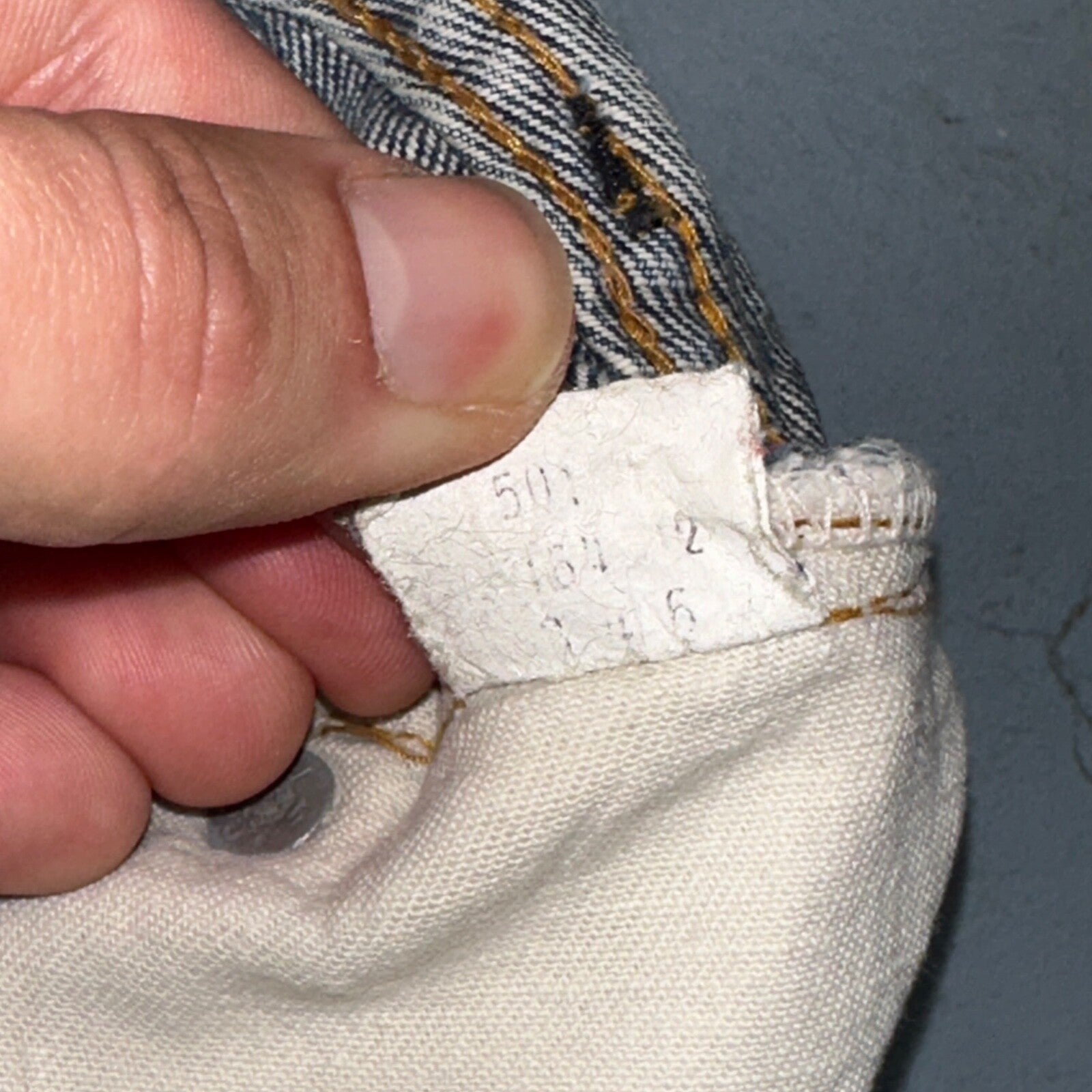 Levis 501 VTG 70s SS Redline Selvedge Jeans XX Thrashed 30x34 Act 28x29