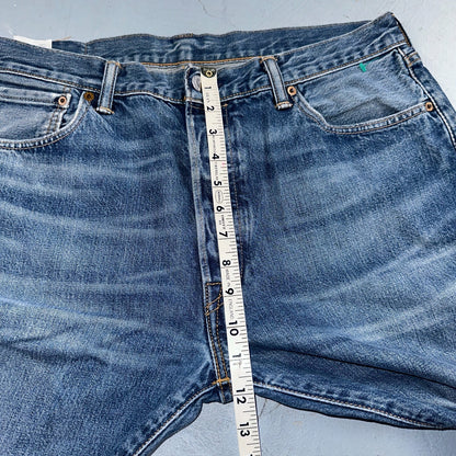 Levis 501 Y2K XX Straight Leg Jeans Blue VTG Med Wash 36x34 Act 35x33