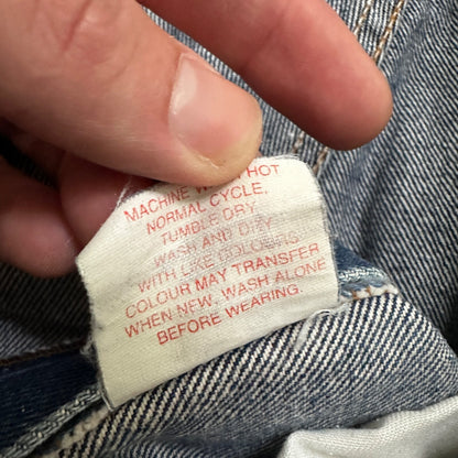 Vintage 90s Levis 505 Jeans Mens 38x30 Orange Tab Denim Canada 40505 35x29