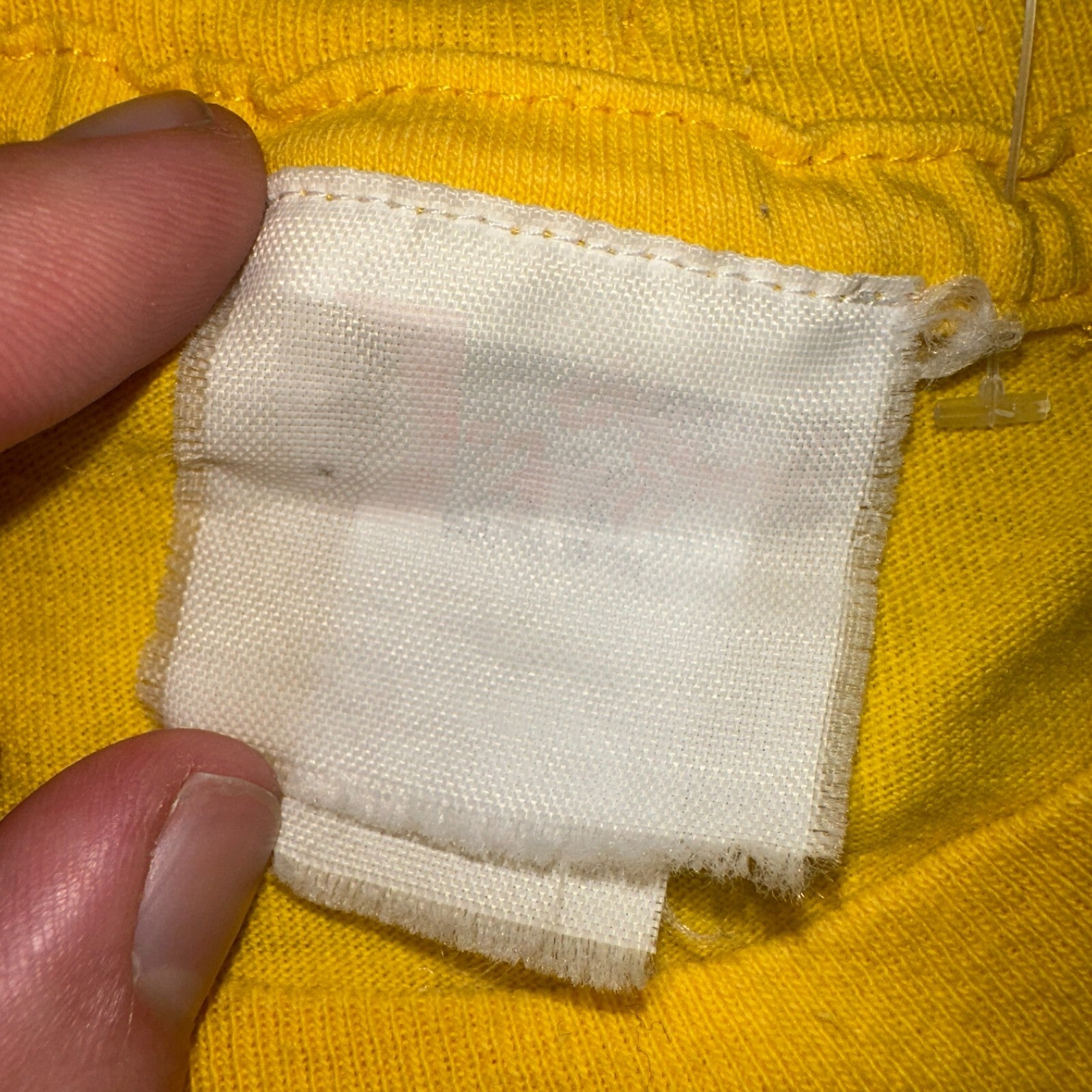 Carnival Fascination Yellow VTG T Shirt Travel Sail Boats Single Stitch Large