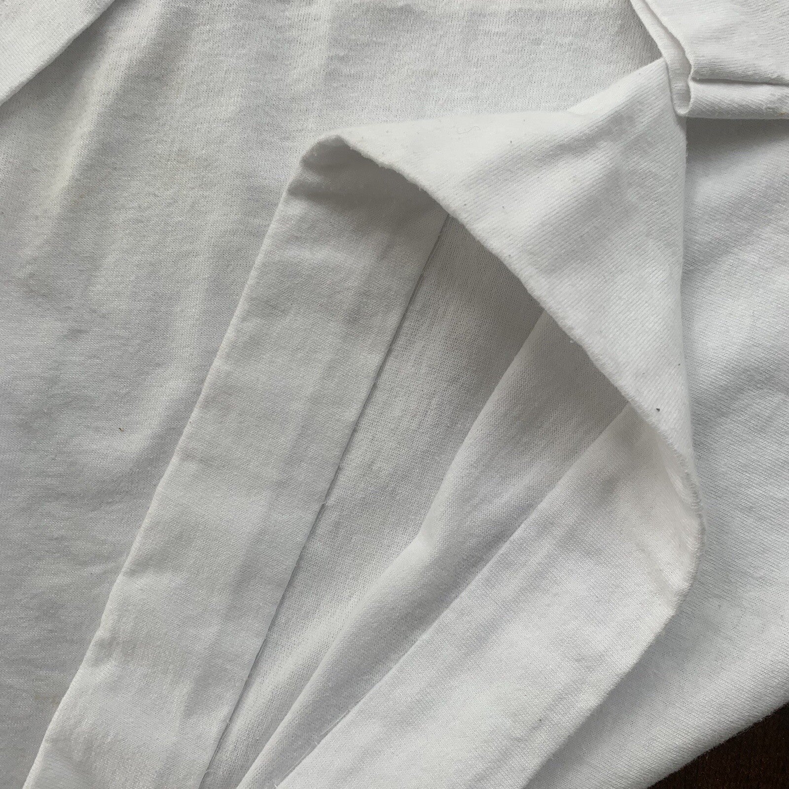 Michigan Vintage T Shirt 90s White FOTL Single Stitch Embroidery Rap Music Cool