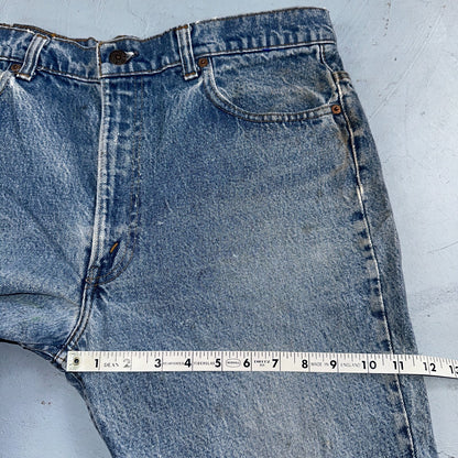 Levis 517 Vintage 80s USA Red Tab Bootcut Flare Blue Denim Jeans Act 34x30