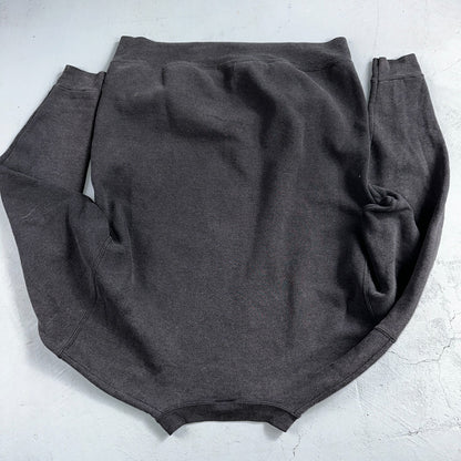 Oneita Shark Sweatshirt L 1990s VTG Crewneck Dive Swim Black Ocean Rap Fish