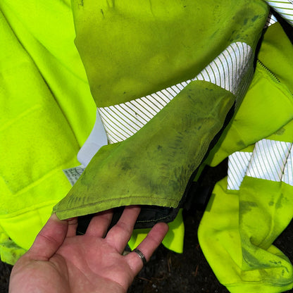 Carhartt Jacket Mens 2XL 100787 High-Visibility Waterproof Highlighter Hoodie