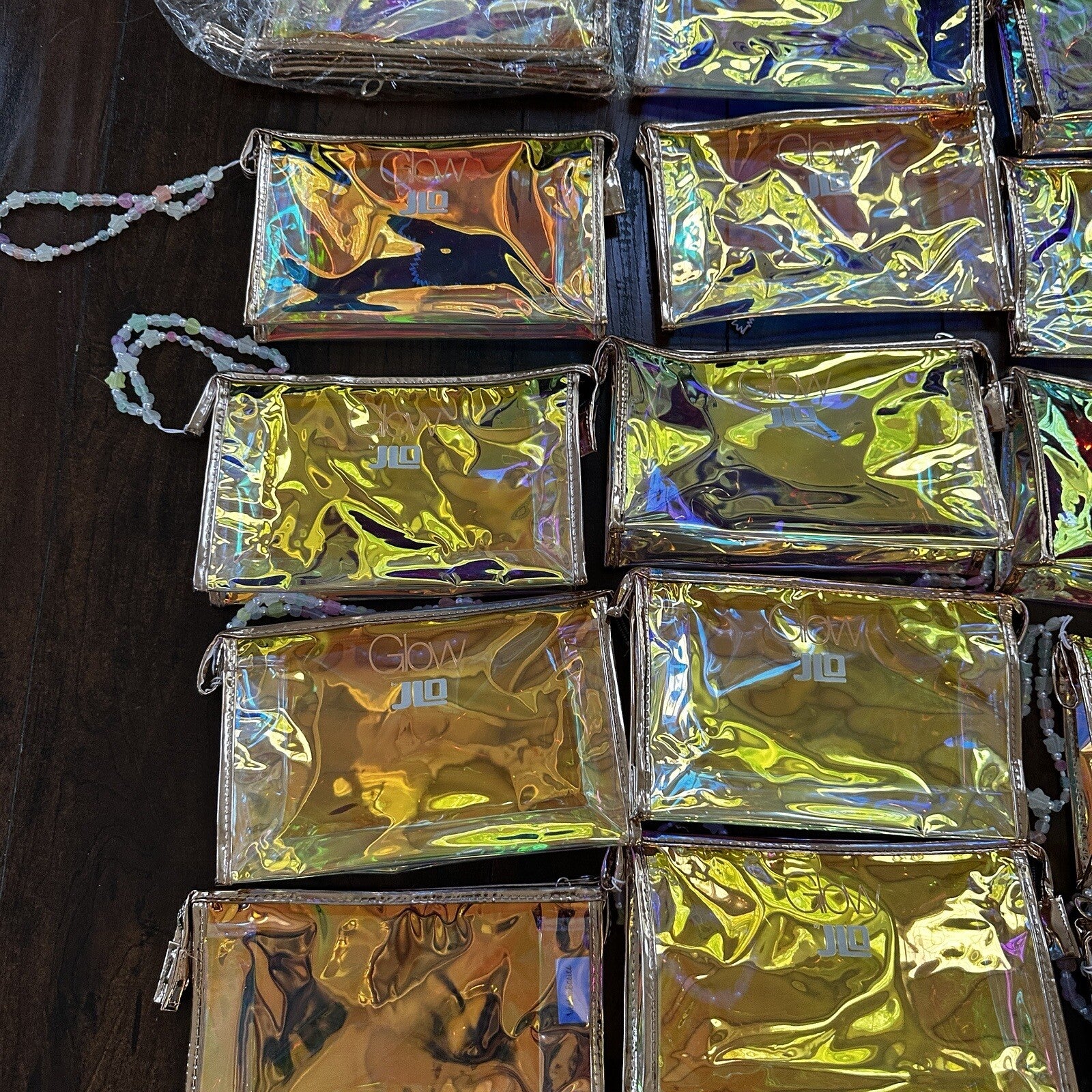 Lot Of 20 Women's Glam Makeup Cosmetic Mini Bag Travel Size Duffle Bag. RANDOM