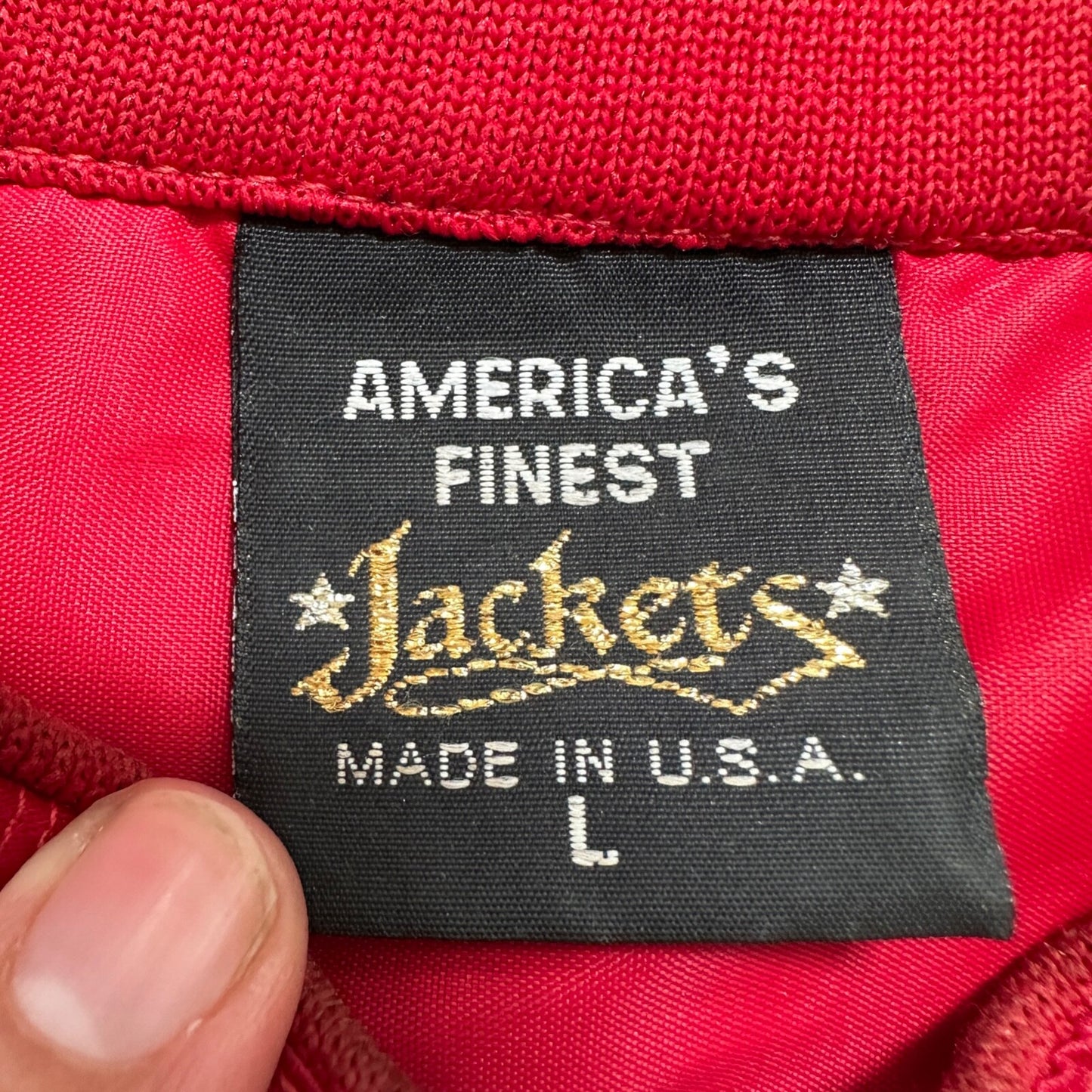 VTG 90s GTX Pacific Divison Satin Bomber Jacket USA Rare 80s ISCA Dale Arnold