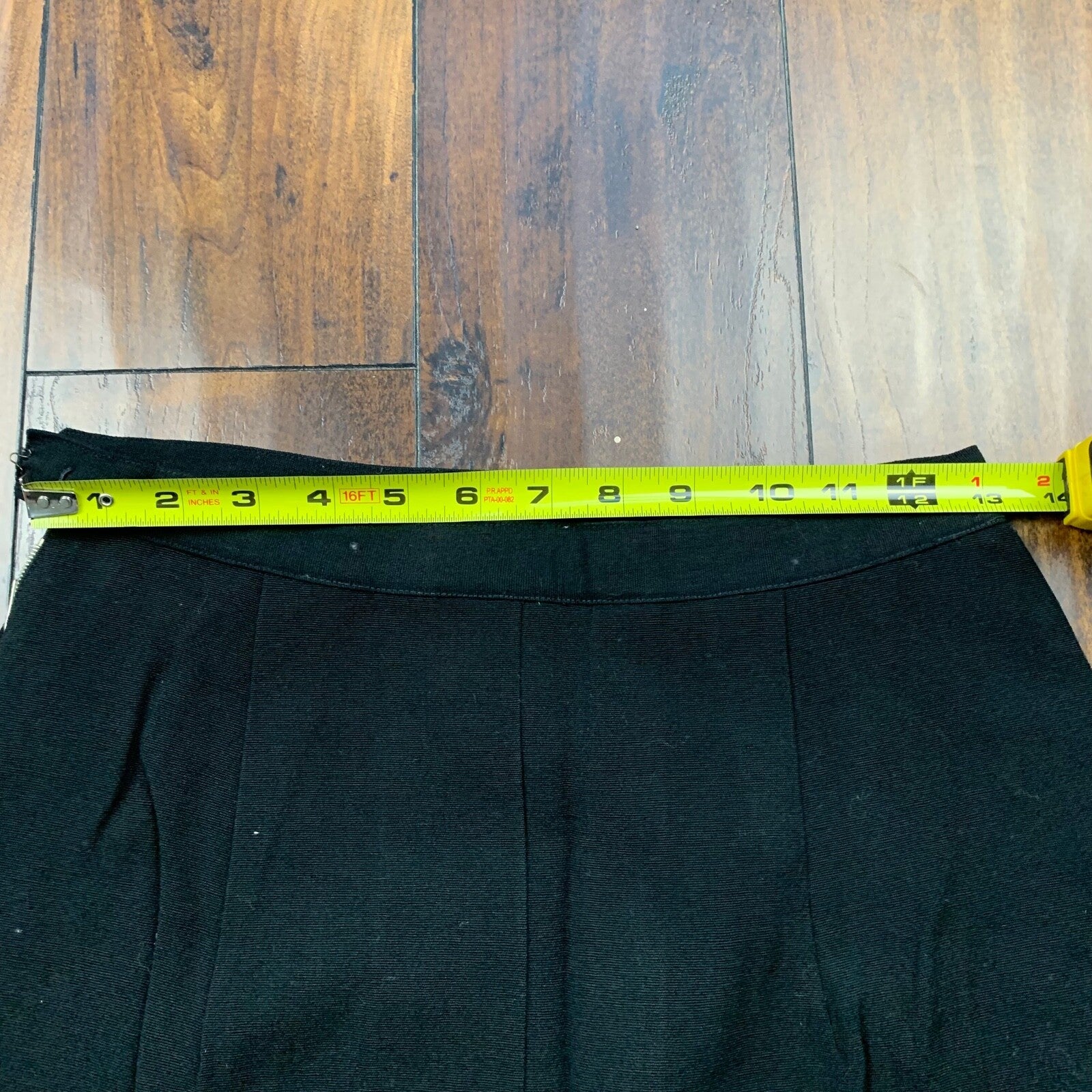 Vintage USA Rockabilly Womens Dress Black Skirt 60s 70s Top Bottom Sanforized