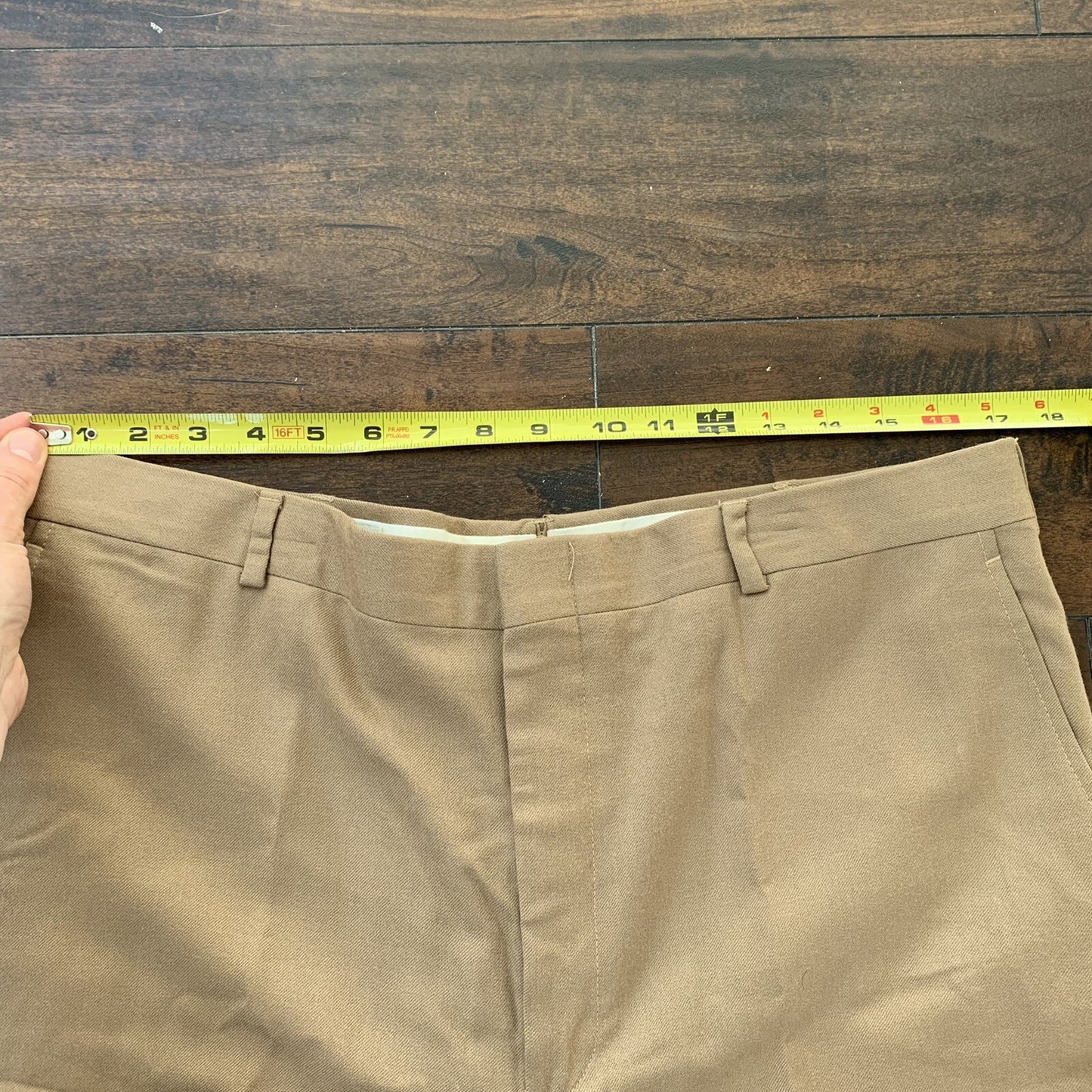 Vintage USA Talon Nordstrom Hunting Field Pants 34x28 Khaki Brown 60s Trouser