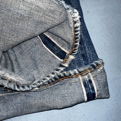Levis 501 Vintage 70s SS Redline Selvedge USA XX Jeans Med Wash 48x30 Act 44x26