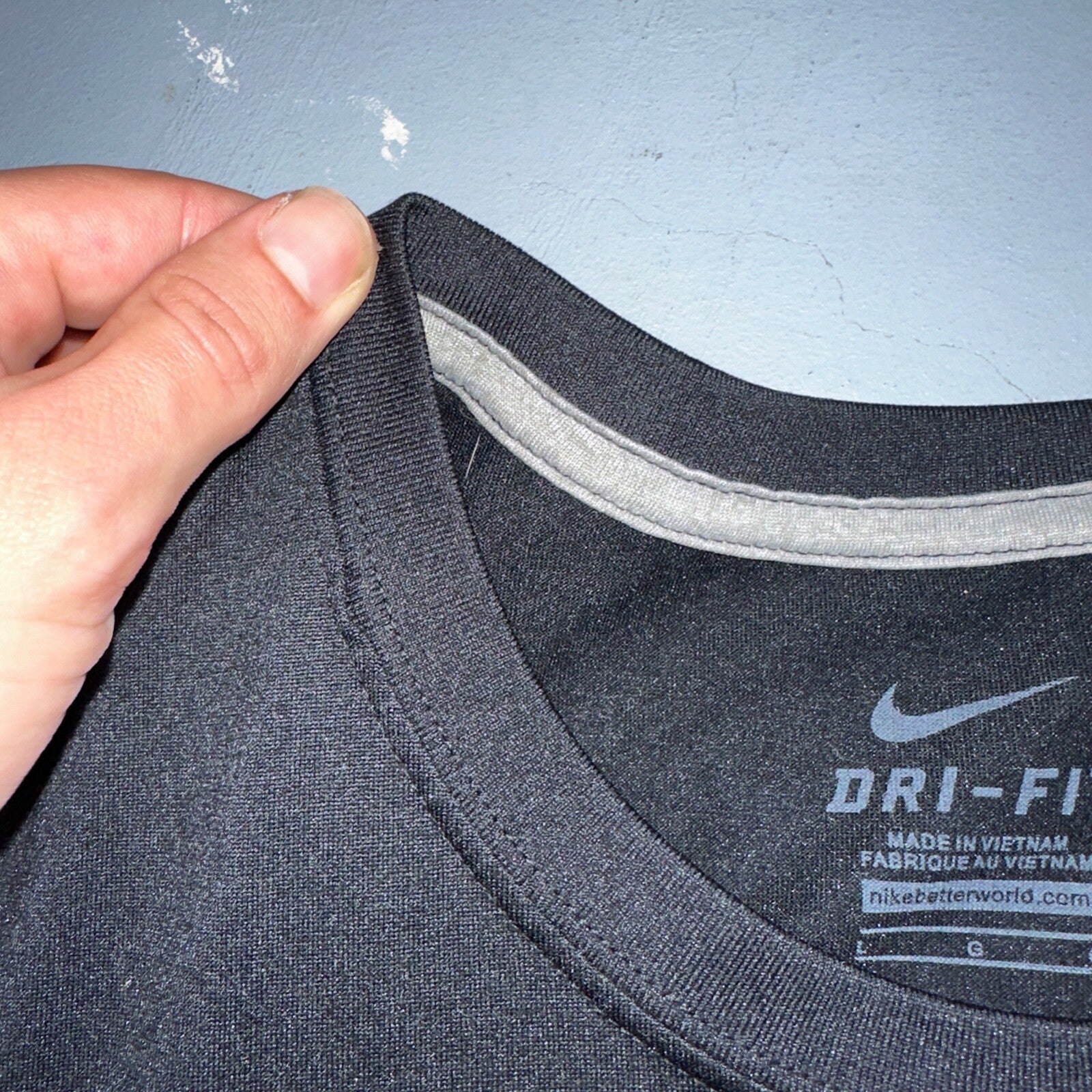 OSU Oregon State Nike Center Swoosh Dri Fit T Shirt Black Basic College Cool