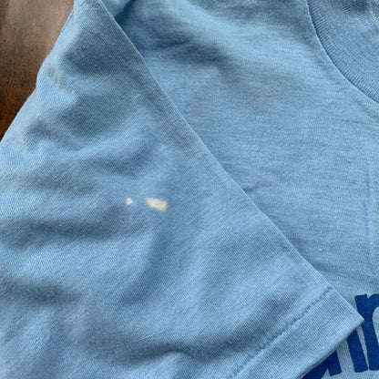 Eagles Faith Christian School Oregon Vintage T Shirt Blue USA Love Animals Rap