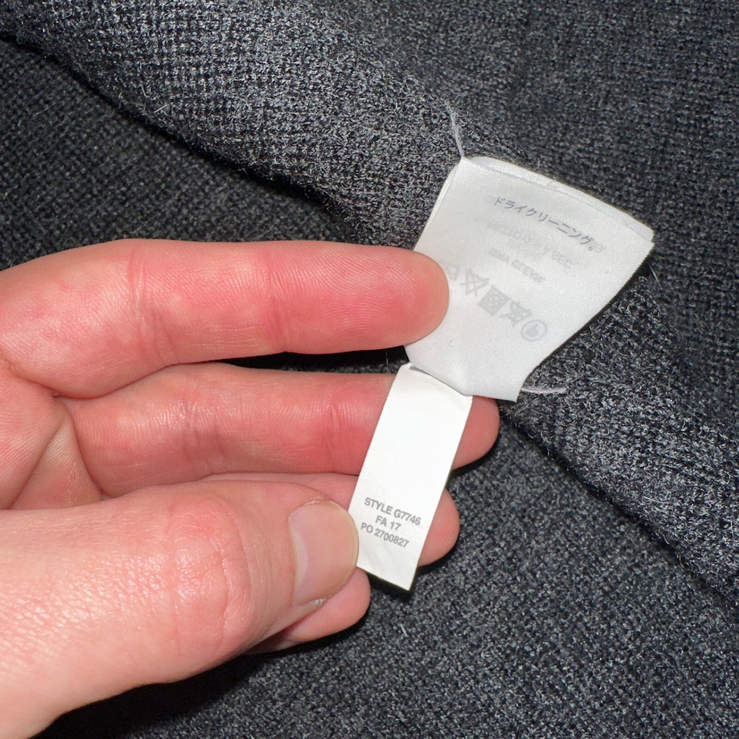 J Crew Sophie Sweater Blazer Womens M Merino Wool Jacket Heather Coal Gray