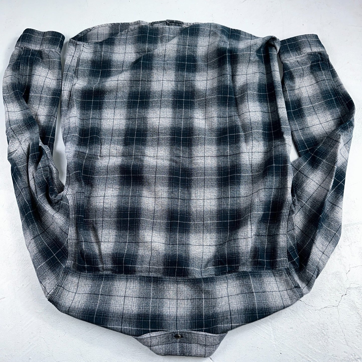 Carhartt M Regular Flannel Shirt Blue Down Grey Workwear Casual 102828 437