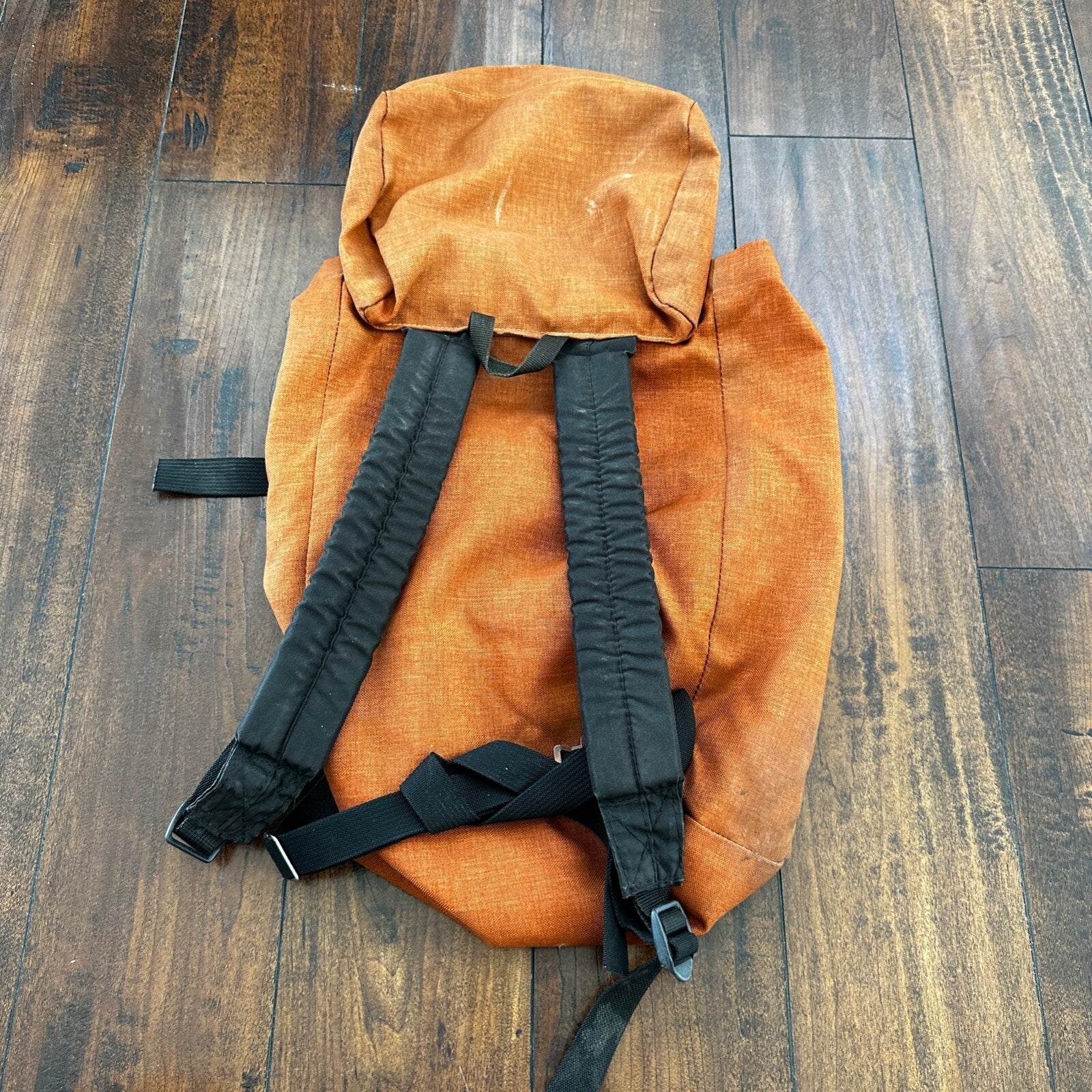 Alpenlite Vintage Hiking Camping Backpack Orange Ventura California 70s 80s Pack