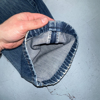 Levis 501 Vintage Y2K XX Straight Leg Jeans Blue Med Wash 34x34 Act 33x27