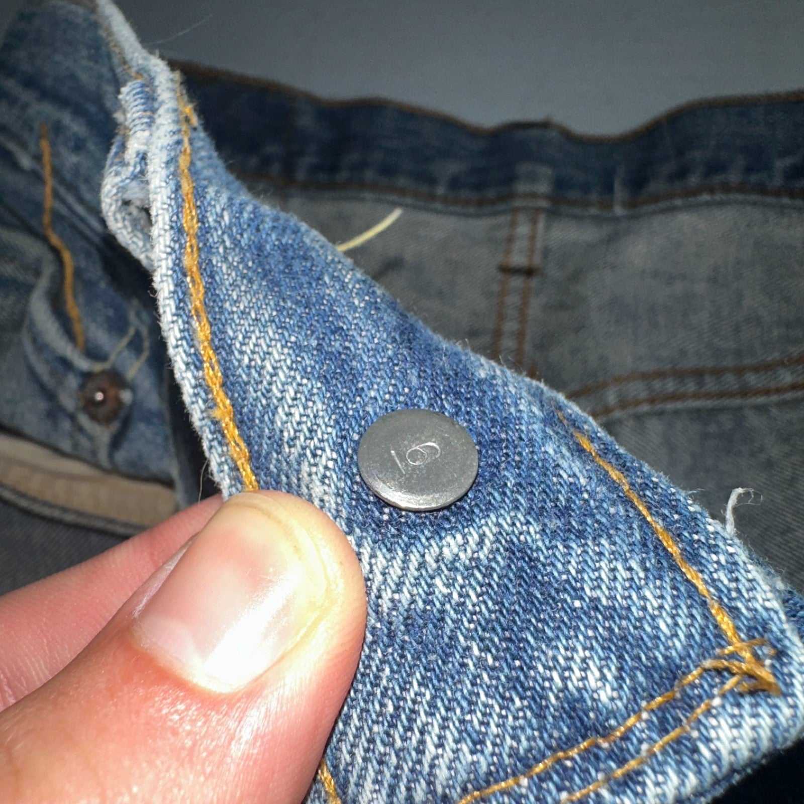 Levis 501 Vintage 70s SS Redline Selvedge USA XX Jeans Med Wash 32x34 Act 30x29