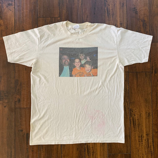 Funny Photo Vintage T Shirt hanes Thrashed Nirvana Random Family Rock Grunge Rap