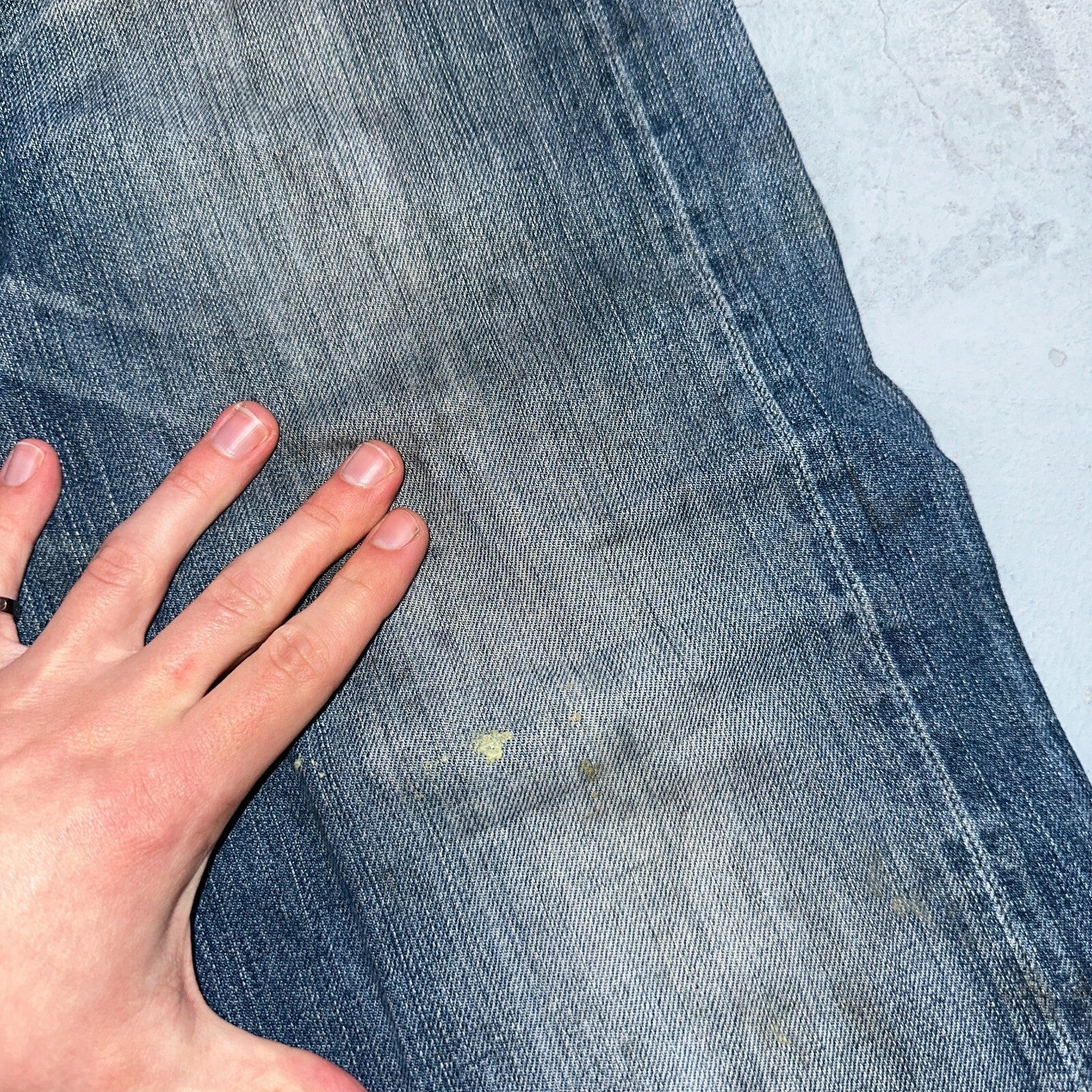 Levis 501 Vintage Y2K XX Straight Leg Jeans Blue Med Wash 36x30 Act 35x29