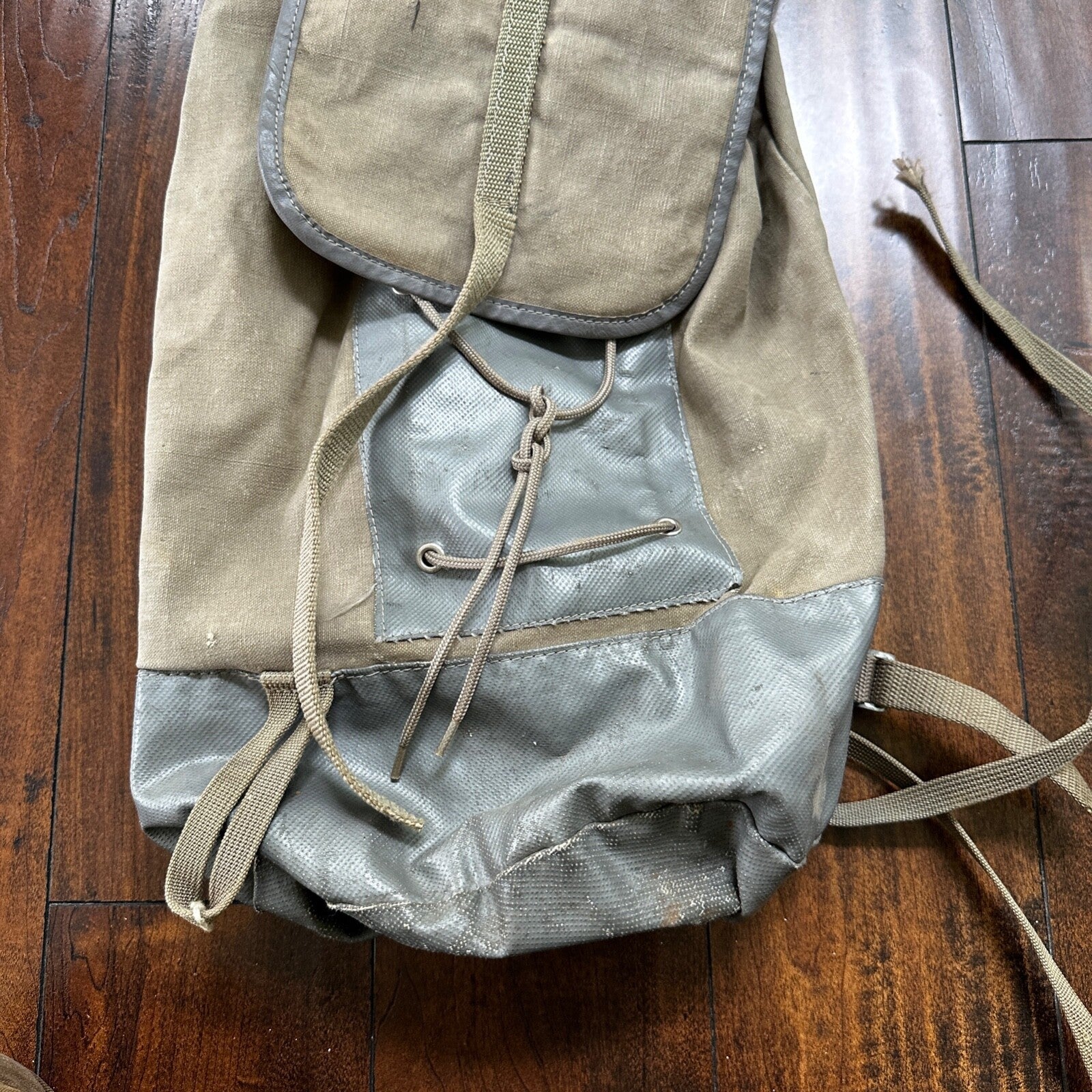 Millet Le Sherpa Mountain Hiking Rucksack Walter Bonatti 1950's Canvas Bag 50s