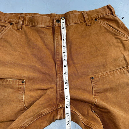 Carhartt VTG Double Knee Carpenter Pants Y2K B01 B136 BRN Brown 40x30 Act 39x29