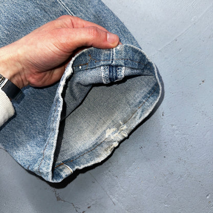 Levis 501 Vintage 90s XX Straight Leg Jeans Y2K Light Wash 40x36 Act 38x31