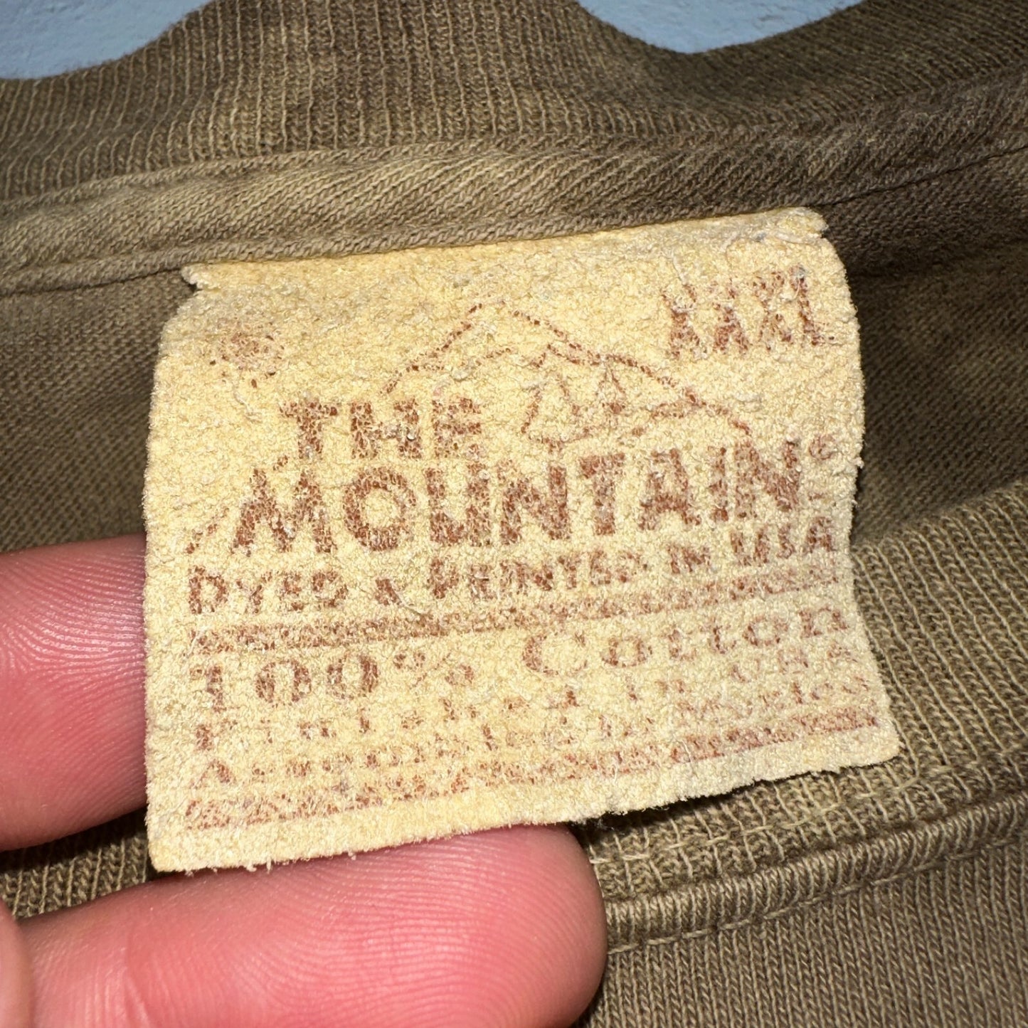 Vintage The Mountain Grand Canyon T Shirt Mens 3XL USA Native Tie Dye Horse