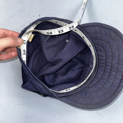 Vintage 1960s 60s Carhartt Union Workwear Engineer Cap Hat Conductor Heart Logo