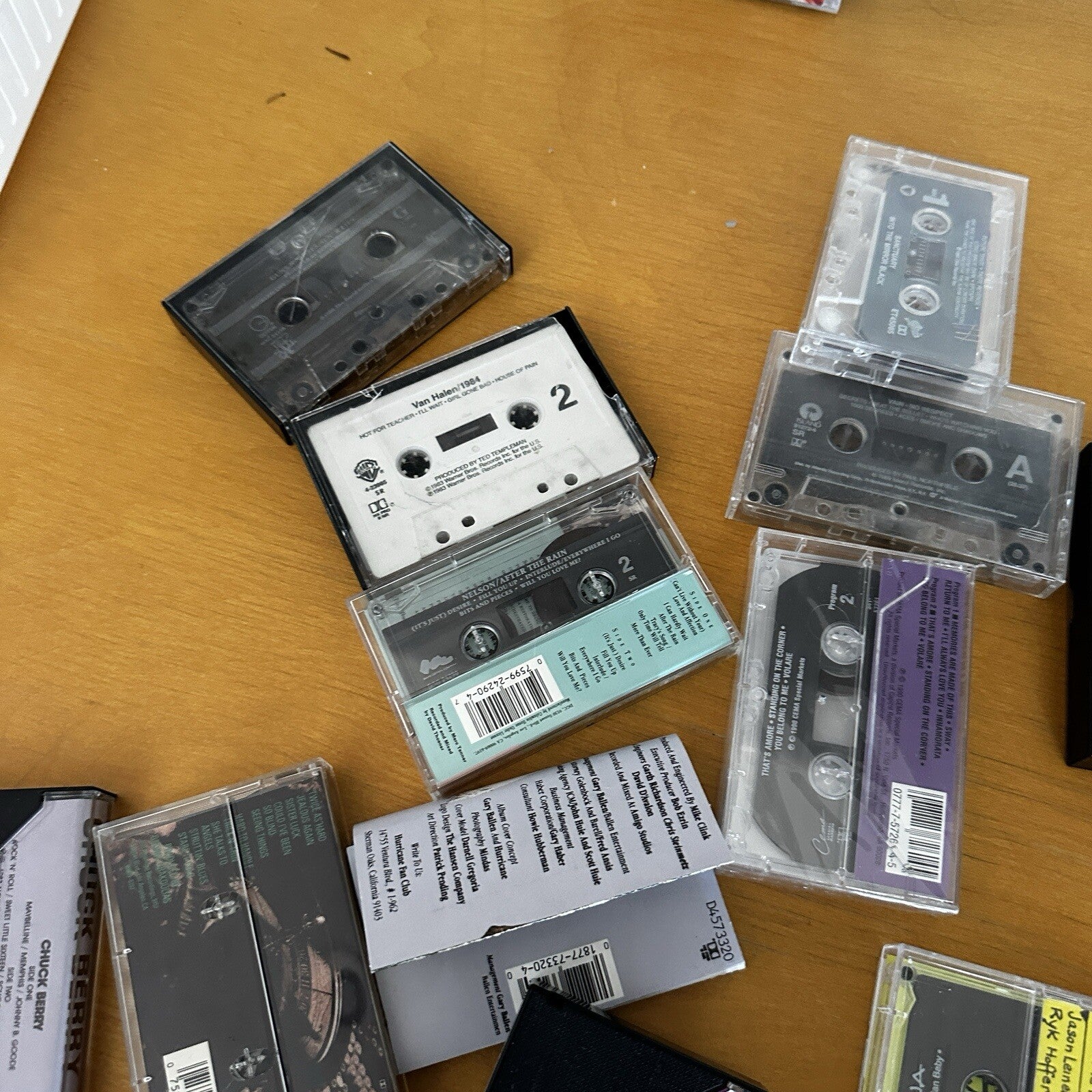 Lot Of 26 Random Cassette Tape Lot Music Lover Rock Metal Grunge Beach Boys Cool