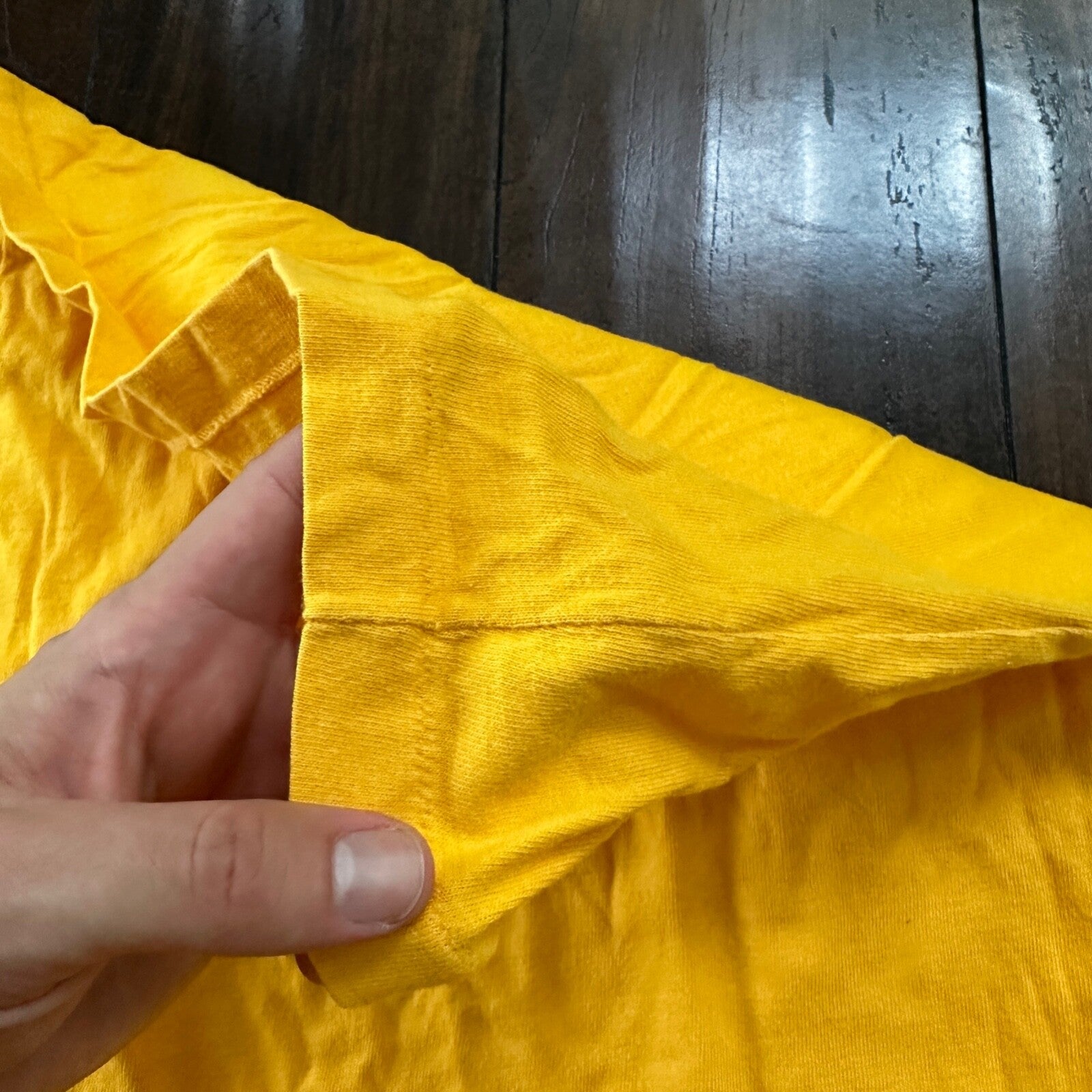 Surfers Catalina Martin 1950s 50s Rockabilly Vintage T Shirt Yellow Gold Blank