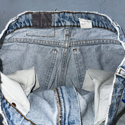 Levis 550 Vintage 90s USA Orange Tab Relaxed Blue Ligh Wash Jeans 36x32 Ac 33x30