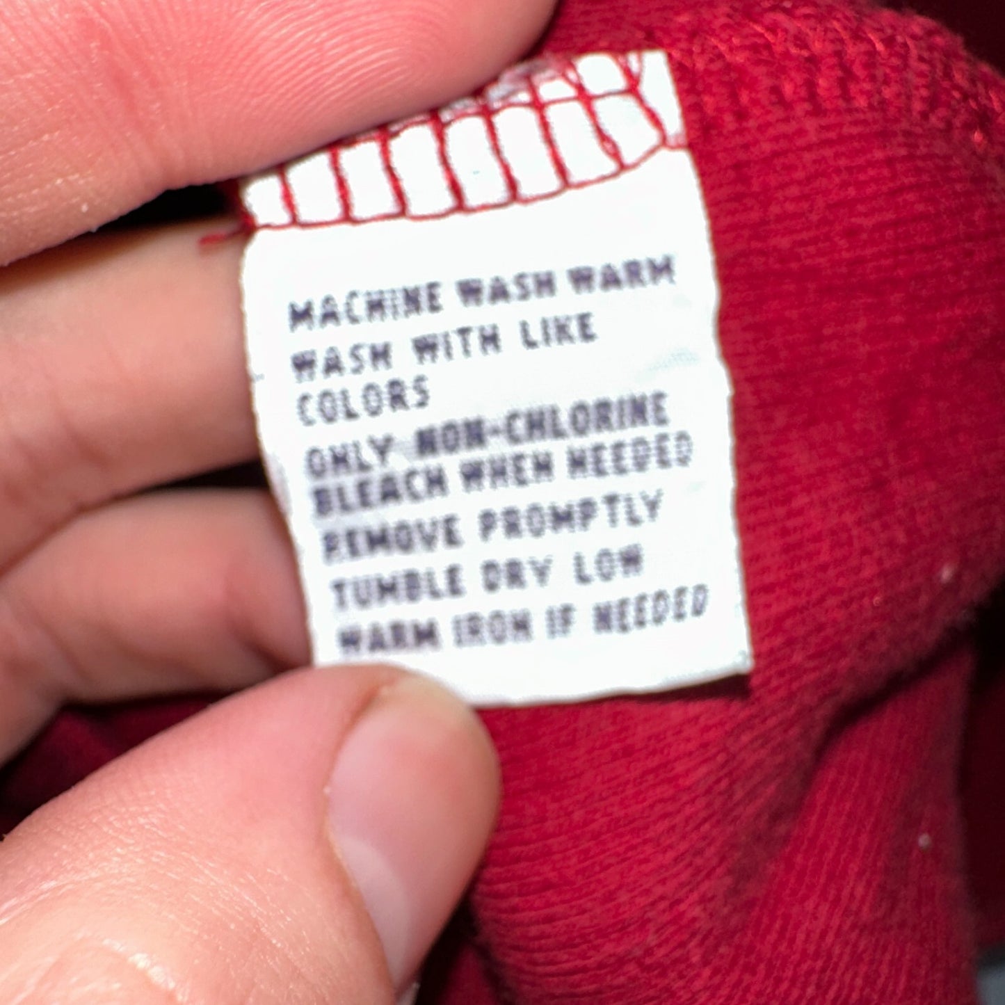 Polo Ralph Lauren Sweater VTG M Red Cotton Long Sleeve Mock Neck Quarter Zip