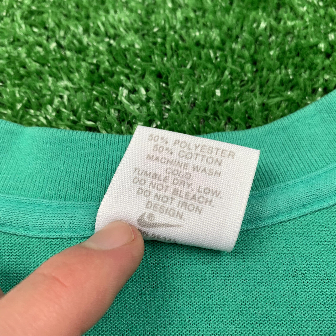 Nike Vintage T Shirt Mens Hoop Monster Cartoon Rare 80s Jordan Green Rap Sports