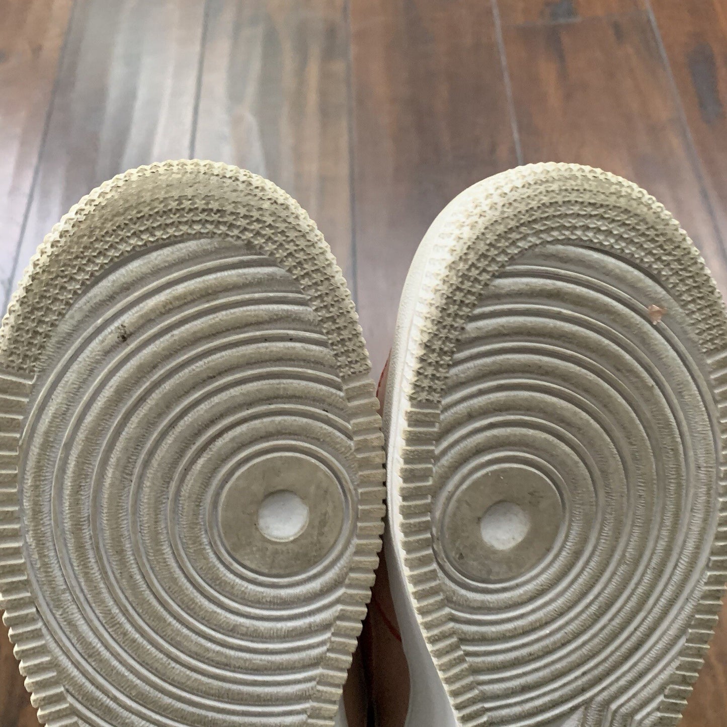 Nike Air Force 1 CUSTOM Low Triple All White 314192-117 Pink Size 7Y Women's 8.5