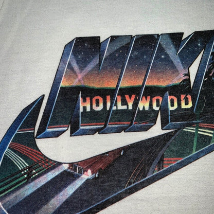 Vintage Nike 80s Hollywood Swoosh City Series T Shirt USA Rare Tank Small
