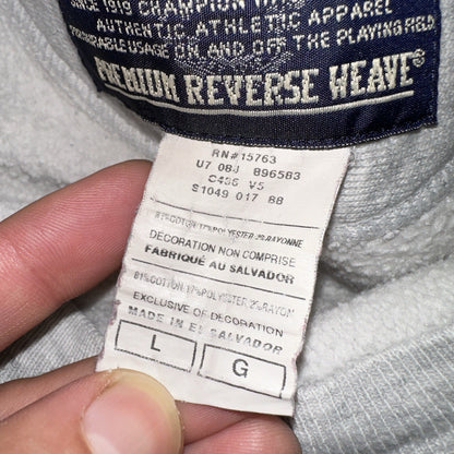 Champion Reverse Weave Vintage Wrestling Conant Sweatshirt L Y2K Gray Crewneck