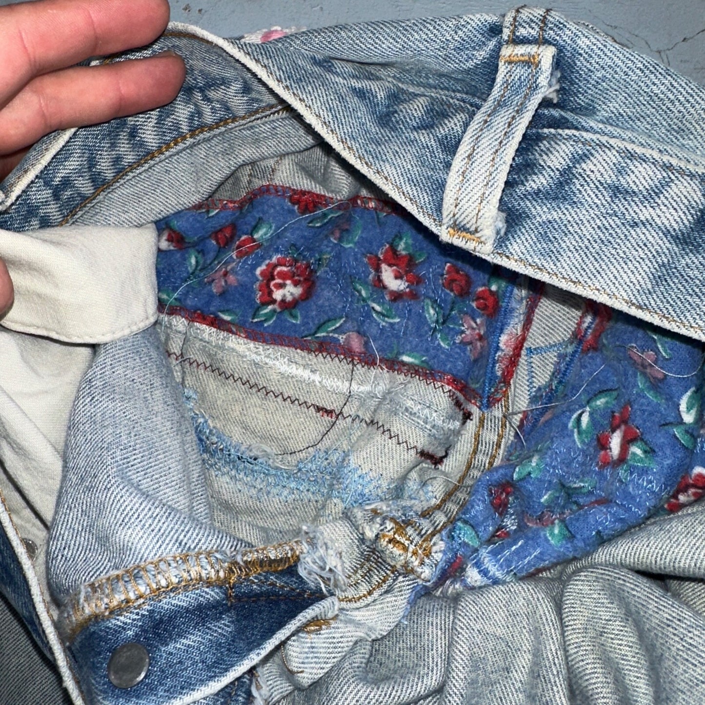 Levis 501 Vintage 80s Redline Selvedge USA XX Jeans Light Wash Skinny Act 29x32