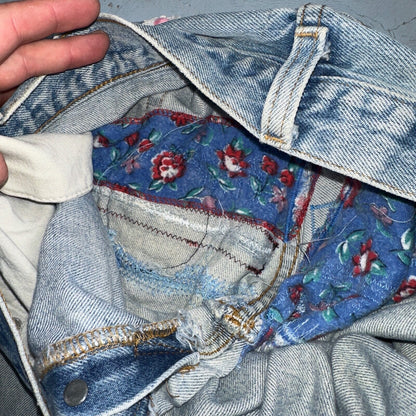 Levis 501 Vintage 80s Redline Selvedge USA XX Jeans Light Wash Skinny Act 29x32